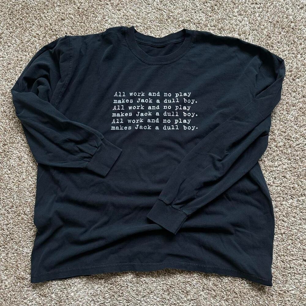 Vintage 90s The Shining Jack Nicholson Movie Longsleeve